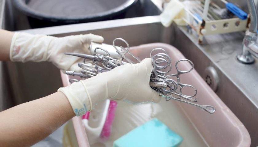 Cleaning Surgical Instruments